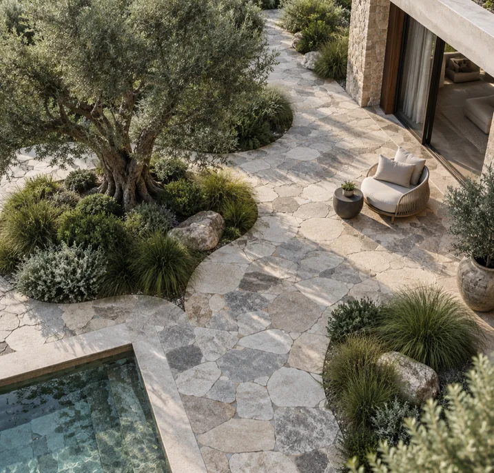 Organic & Crazy Pavers