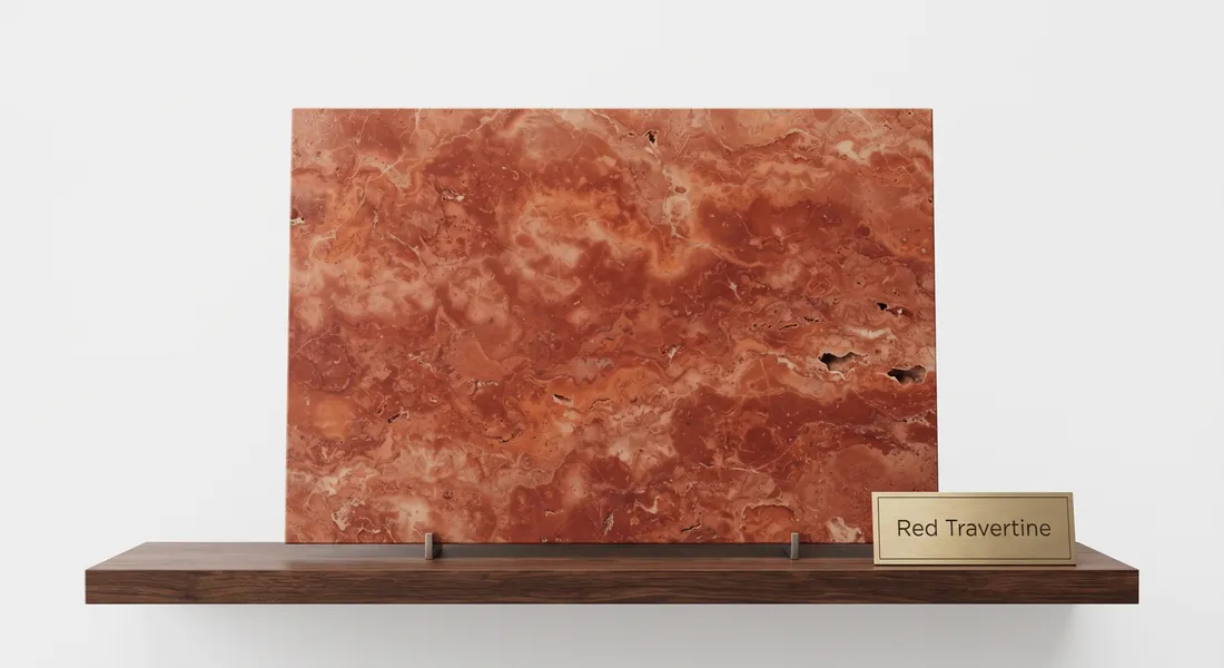 Red Travertine — Travertine